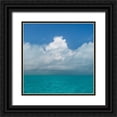 thumbnail image 1 of Mahan, Kathy 20x20 Black Ornate Wood Framed with Double Matting Museum Art Print Titled - Tropical Seascape II, 1 of 4