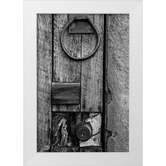 Mahan, Kathy 23x32 White Modern Wood Framed Museum Art Print Titled - Ridgeway Door II