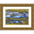 thumbnail image 1 of Mahan, Kathy 24x17 Gold Ornate Wood Framed with Double Matting Museum Art Print Titled - Reflections of Fall II, 1 of 4