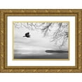 thumbnail image 1 of Mahan, Kathy 24x17 Gold Ornate Wood Framed with Double Matting Museum Art Print Titled - Seabeck Winter I, 1 of 4
