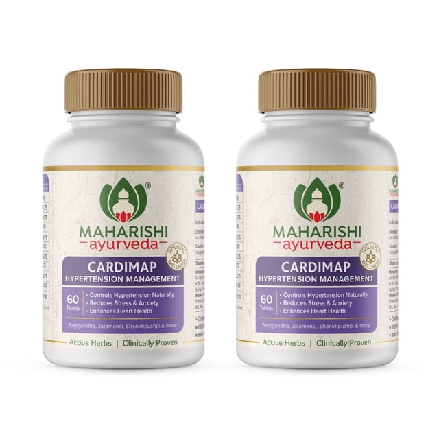 Maharishi Ayurveda Cardimap Natural Blood Pressure Regulation Herbal
