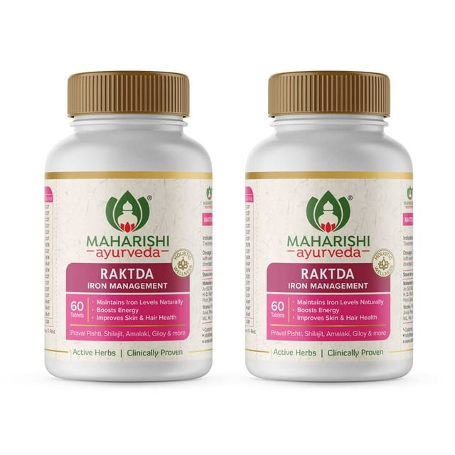 Maharishi Ayurveda Raktda Iron Management Tablet 60 tabs
