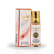Mahasin Crystal Roll-On Perfume Oil - CPO 10ML 0.34OZ by Ard Al Zaafaran | Long Lasting, Miniature Perfume Oil For Men & Women.