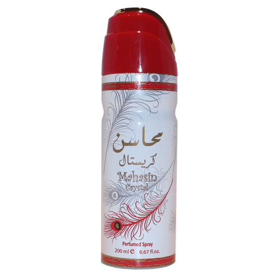 Mahasin Crystal for Women Deodorant - 200ML (6.7 oz) by Lattafa