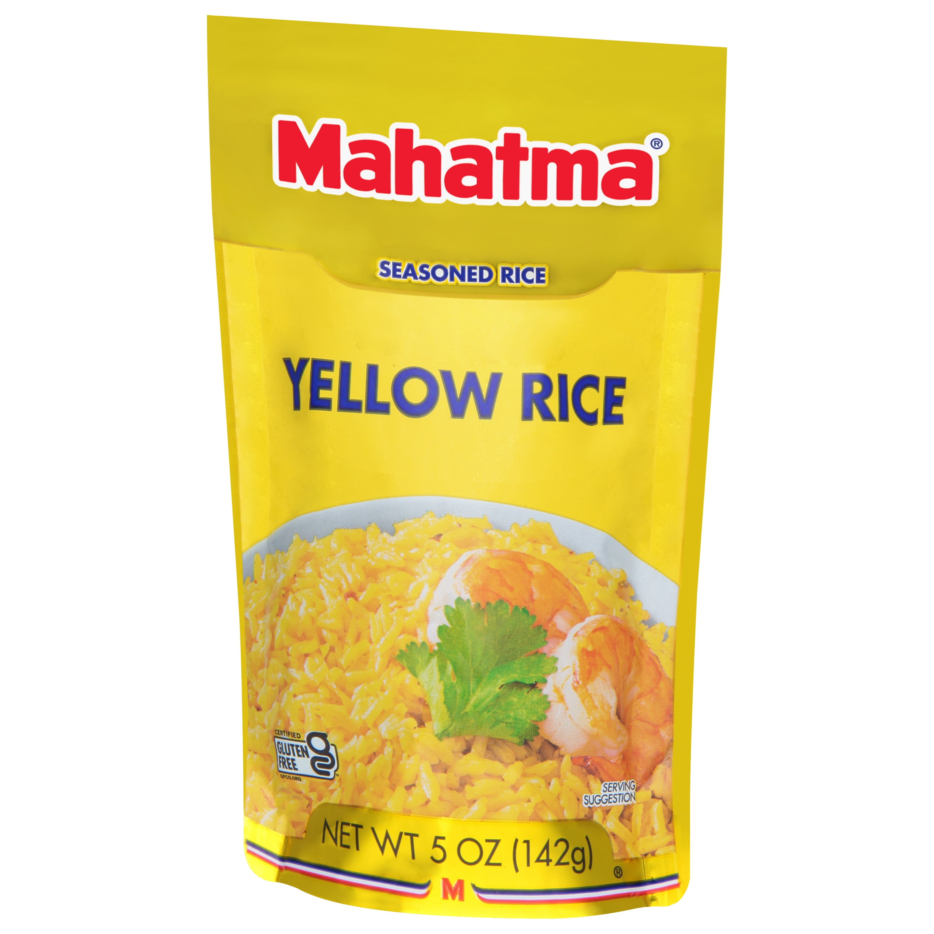 Mahatma Authentic Saffron Yellow Rice, Seasoned Rice with Spices, 5 oz
