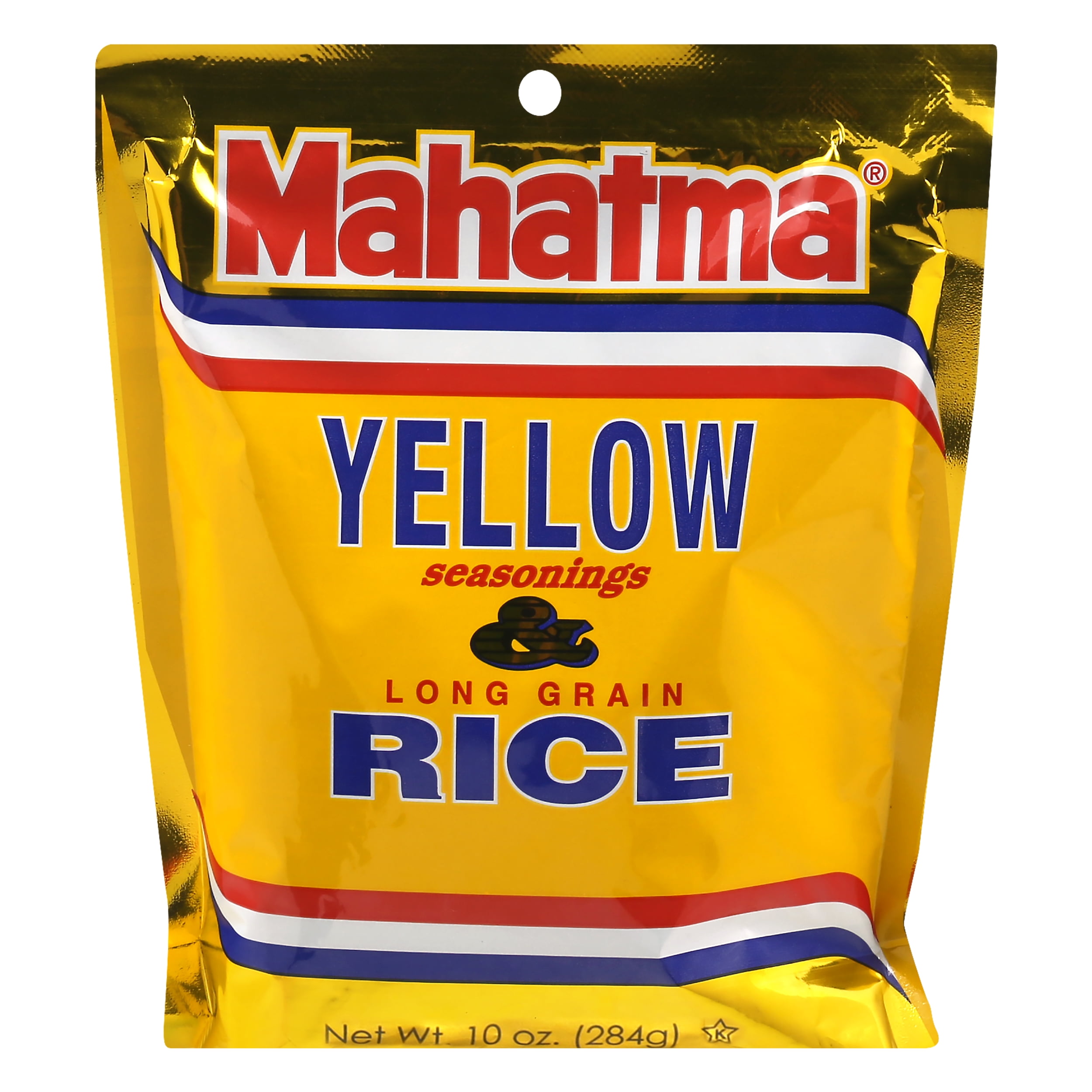 Mahatma Authentic Safron Yellow Seasoned Rice Mix 10 oz Bag