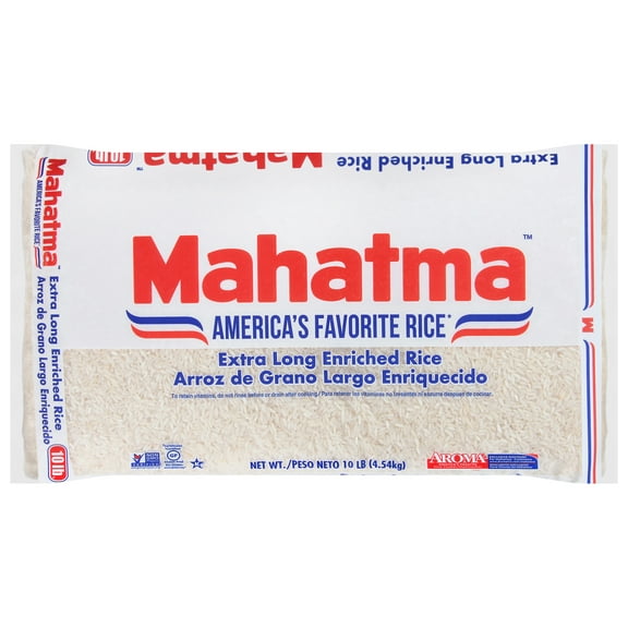 Mahatma Enriched Extra Long Grain White Rice 10 lb Bag