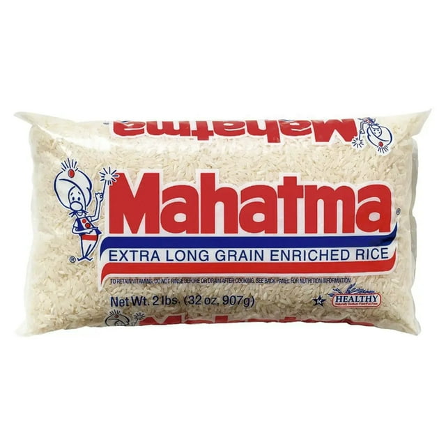 Mahatma Enriched White Rice, Extra Long Grain Rice, 2 lb Bag