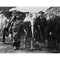 thumbnail image 1 of Mahatma Gandhi Arriving At Folkstone History (36 x 24), 1 of 2