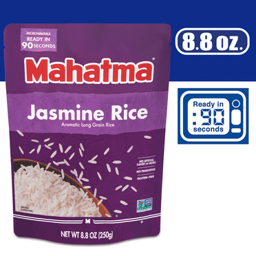 Mahatma Jasmine Rice Long Grain 8.8 oz (Pack of 2)