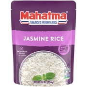 Mahatma Ready-to-Eat White Jasmine Rice, Microwavable Rice, 8.8 oz Pouch