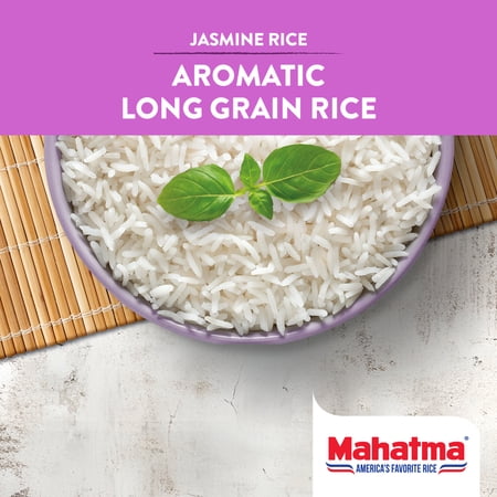 Mahatma Ready-to-Eat White Jasmine Rice, Microwavable Rice, 8.8 oz Pouch