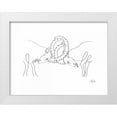 thumbnail image 1 of Mahdavi, Gholam Reza 14x12 White Modern Wood Framed Museum Art Print Titled - Capricorn, 1 of 4