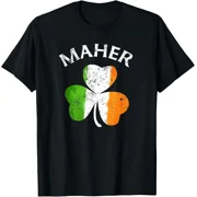 Maher Irish Family Name T-Shirt