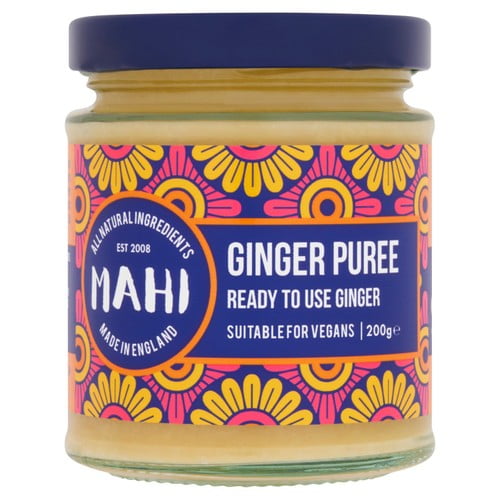 Mahi Ginger Puree 200g, British Import (Pack of 2)