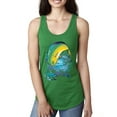thumbnail image 1 of Mahi-Mahi Fish Catching Small Fish Animal Lover Ladies Racerback Tank Top, Kelly, Medium, 1 of 3