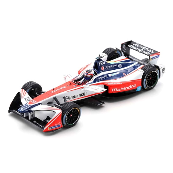 Mahindra Racing Formula E Season 4 Felix Rosenqvist (Hong Kong ePrix Winner Race 2 2017-18) [1:43 scale in Red and White]