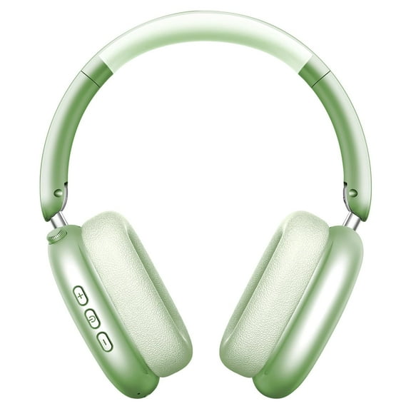 Mahipey Y01 Wireless Over-Ear Headphones with Active Noise Cancelling,Hi-Res Audio,48H Playtime,Foldable Design Bluetooth Headphones for iPhone/Samsung/Android/PC(Green)