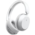 thumbnail image 1 of Mahipey Y05 Bluetooth Headphones Wireless Over Ear with Microphone,48 Hours Playtime,High Sound Quality,Foldable Soft Earpads Earphones for Travel/Commute/Workouts Silver, 1 of 8
