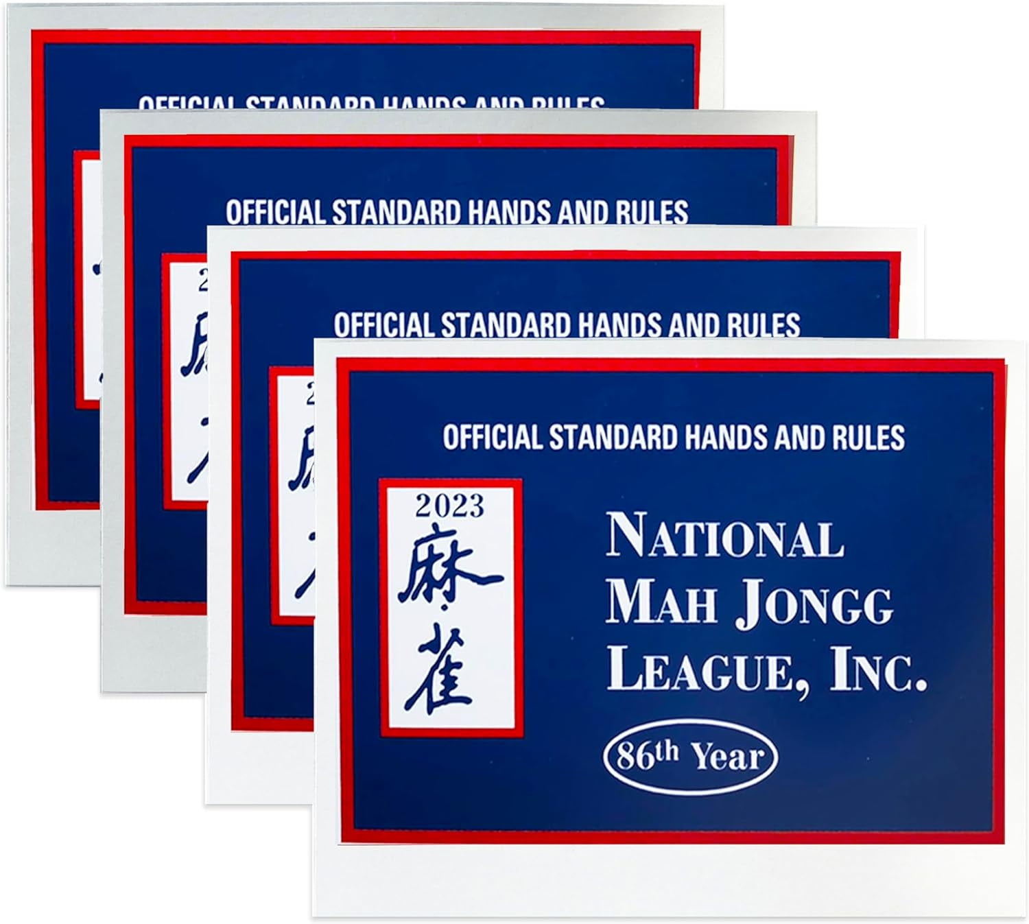 Mahjong Card 2024 National Mah Jongg League Large Size Card Mah