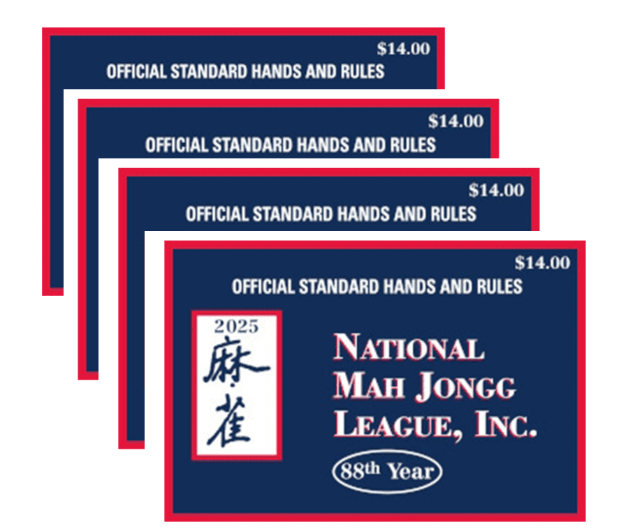 Mahjong Card 2025 National Mah Jongg League Large Size Card Mah Jongg Card Official Hands