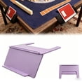 thumbnail image 1 of Mahjong Card Holder for Table, Under Mat Slide in Stand Angled Viewing Rack Foldable 3D Printed Space Saving Accessory for American Mahjong Mat, 1 of 5