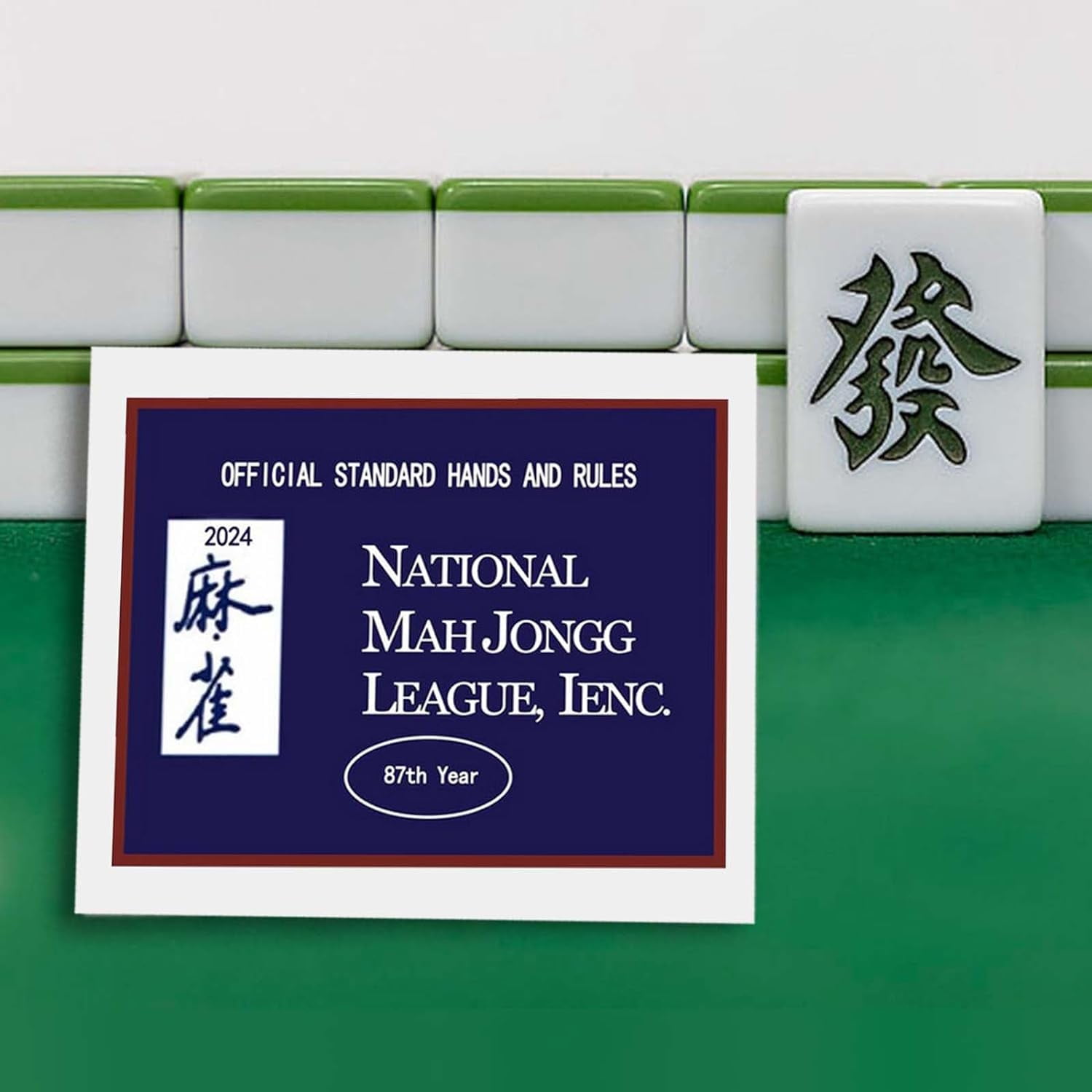 Mahjong Cards 2025, 2025 Mahjong Card Official Large Print, National
