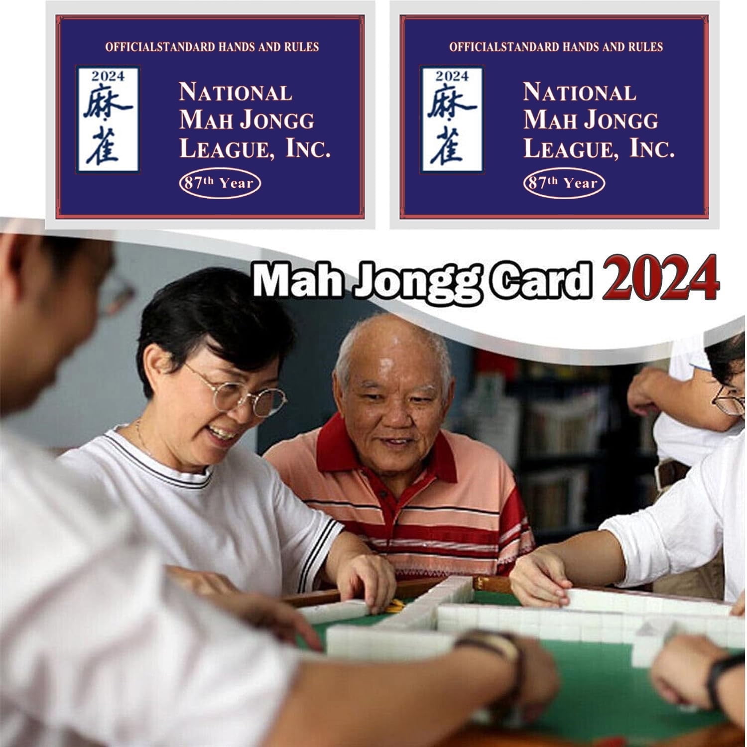 Mahjong Cards 2024, Mahjong Playing Cards,Mahjong Tiles Set, National