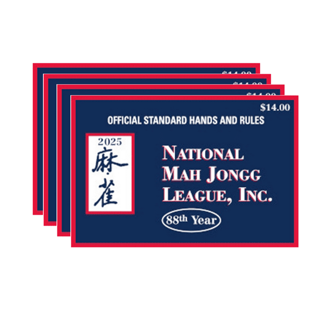Mahjong Cards 2025 Large Print for Kids Entertainment Activities Tile