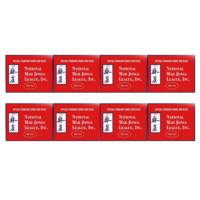 Mahjong Cards 2025 Large Print for Kids Entertainment Activities Tile