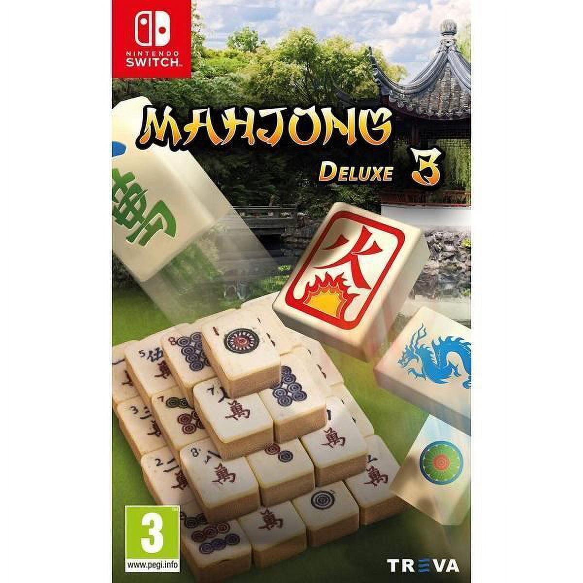 Mahjong Deluxe 3 [Nintendo Switch] 640 Puzzles 2D 3D World Brand
