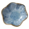 thumbnail image 1 of Mahjong Dice Dish for American Game Tables - Ceramic Tile & Chip Tray for Game Night, Trinket Tray with Tile Holder for Coins, Markers, Jewelry, Accessories & Decor, 4.3"×3.8",Blue, 1 of 9