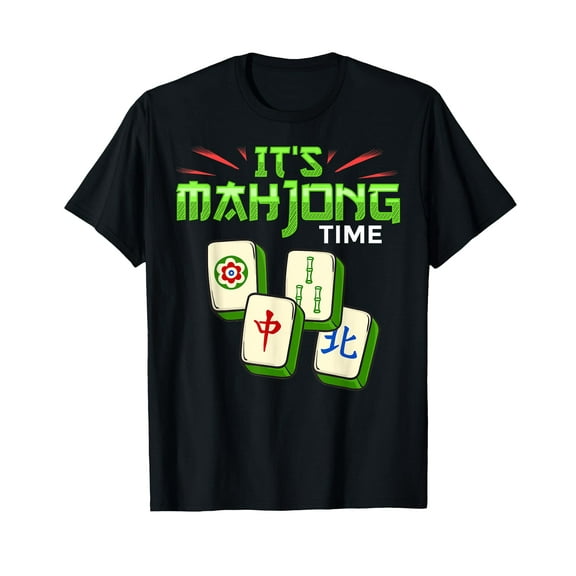 Mahjong Game Mah Jongg Online Player Tile T-Shirt