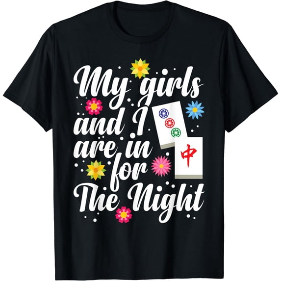 Mahjong Game Set Mahjong Napkin Mahjong Cards 2023 T-Shirt