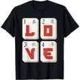 thumbnail image 1 of Mahjong Love, Mah-Jongg T-Shirt, 1 of 3