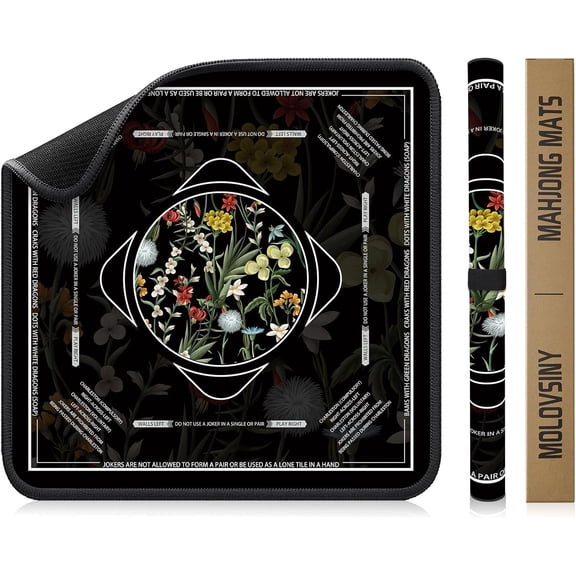 Mahjong Mat (Nocturne Blossom)
