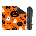 thumbnail image 1 of Mahjong Mat 31.5"x 31.5", Minimal Ghost Pumpkin Halloween Mahjong Mat, Mah Jong Mat, Waterproof Pad, Thoughtful Mahjong Gifts for All‑Night Indoor Tile Entertainment, 1 of 8
