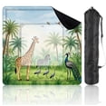 thumbnail image 1 of Mahjong Mat 31.5" x 31.5" Tropical forest wild mural jungle birds animal Non-Slip Noise Reduction American Mahjong Tiles Table Cover for Dominoes Poker Card Board Games Gift, 1 of 8