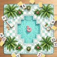 Pool Tables Float Mahjong Mat 31.5