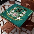 thumbnail image 1 of Mahjong Mat, Mahjong Mat for Table, Mah Jongg Mat for Table, Anti Slip and Noise Reduction Mahjong Table Mat for Poker, Card, Board & Tile Games, 1 of 4