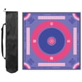 thumbnail image 1 of Mahjong Mat Purple Anti Slip Mahjong Mat Board Game Mat For Beginner, 1 of 6