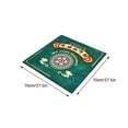 thumbnail image 1 of Mahjong Mat Reduction Mahjongg Table Mat Mahjong Accessories Tablecloth Game Poker Domino Game Game Mat For Card Board And Tile Games 70x70cm Fathers Day Gifts Graduation Decorations Class of 2024, 1 of 7