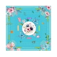thumbnail image 1 of Mahjong Mat for Table 31.5"x31.5" Rubber American Mahjong Mat with Rules, Non Slip Noise Reduction Game Table Cover with Dice and Bag for Mahjong, Poker, Board, Card, Tile Games, 1 of 8