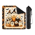 thumbnail image 1 of Mahjong Mat with Carrying Bag 31.5" x 31.5" Non-Slip Noise Reduction Cute Ghosts Pumpkins Halloween Stars Webs Table Mat for Mahjong Poker Dominoes Card Board Tile Games, 1 of 6