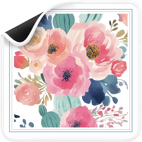 Mahjong Mats for Table 31.5''x31.5'' Mahjong Mat Chinoiserie with Rules, and Mah