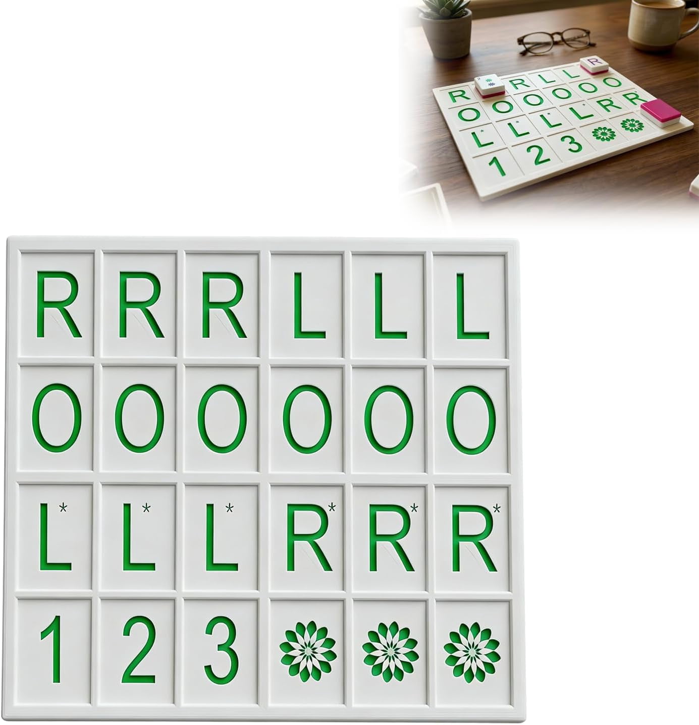 Mahjong Pattern Board Mahjong Practice Board, 3D Printed Solo Mahjong Board, Single Player ...