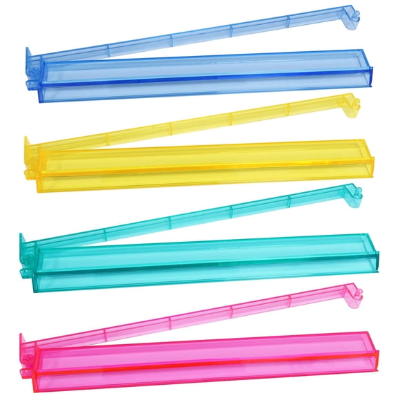 Mahjong Racks with Pushers, All in One Acrylic Mahjong Pushers and Racks, Portable American Mahjong Accessories Set of 4