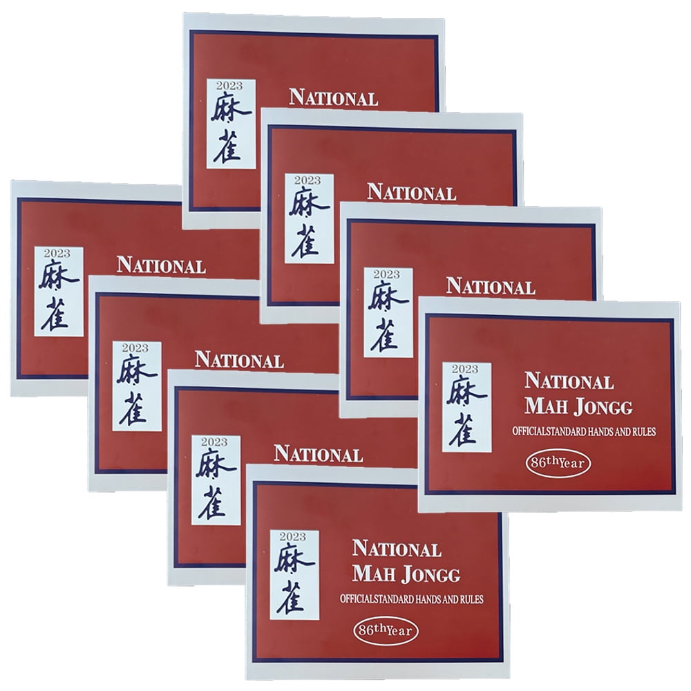 Mahjong Score Cards, Mahjong Cards 2023-2024 Universal Large Print, National Mahjong Cards ...