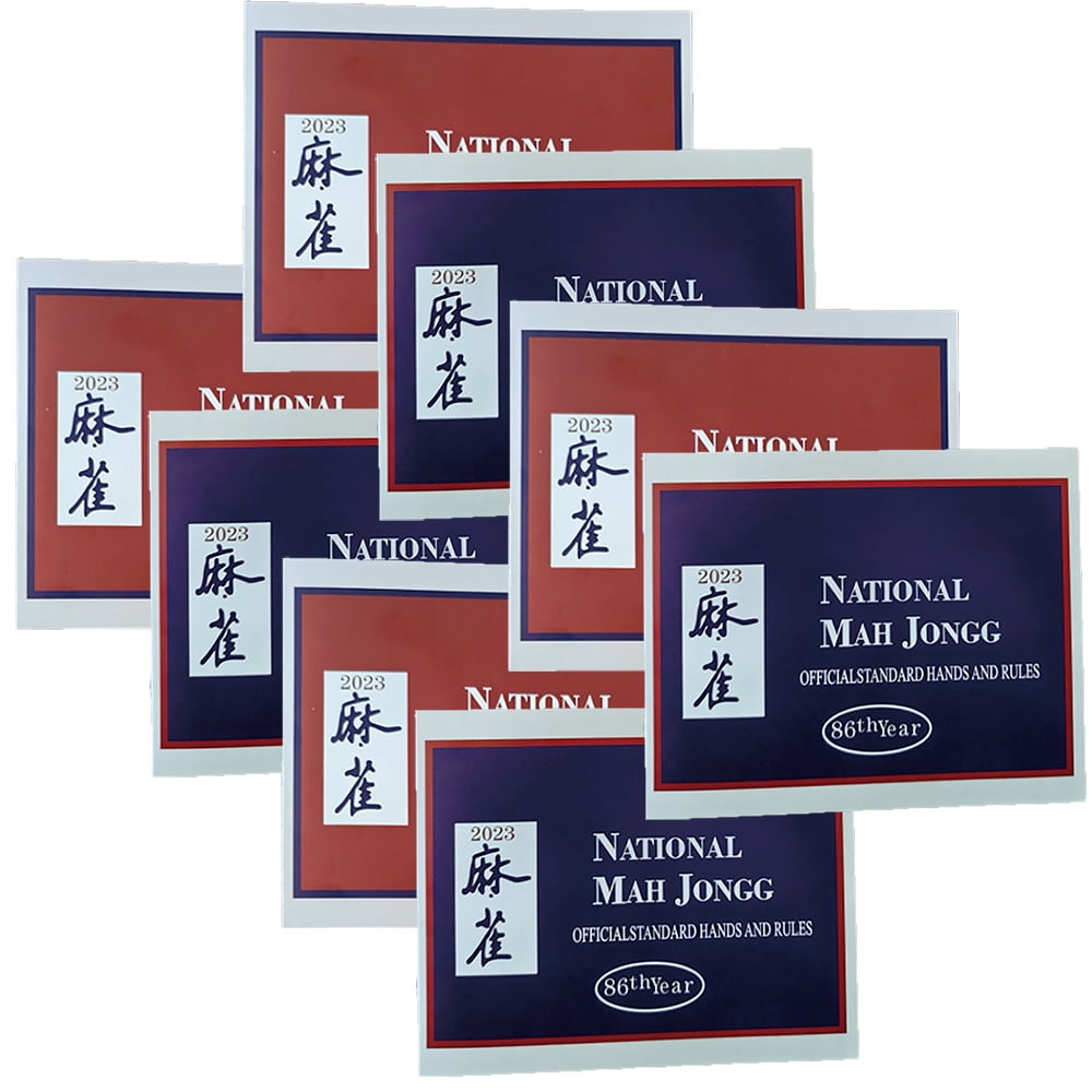 Mahjong Score Cards, Mahjong Cards 2023-2024 Universal Large Print, National Mahjong Cards ...