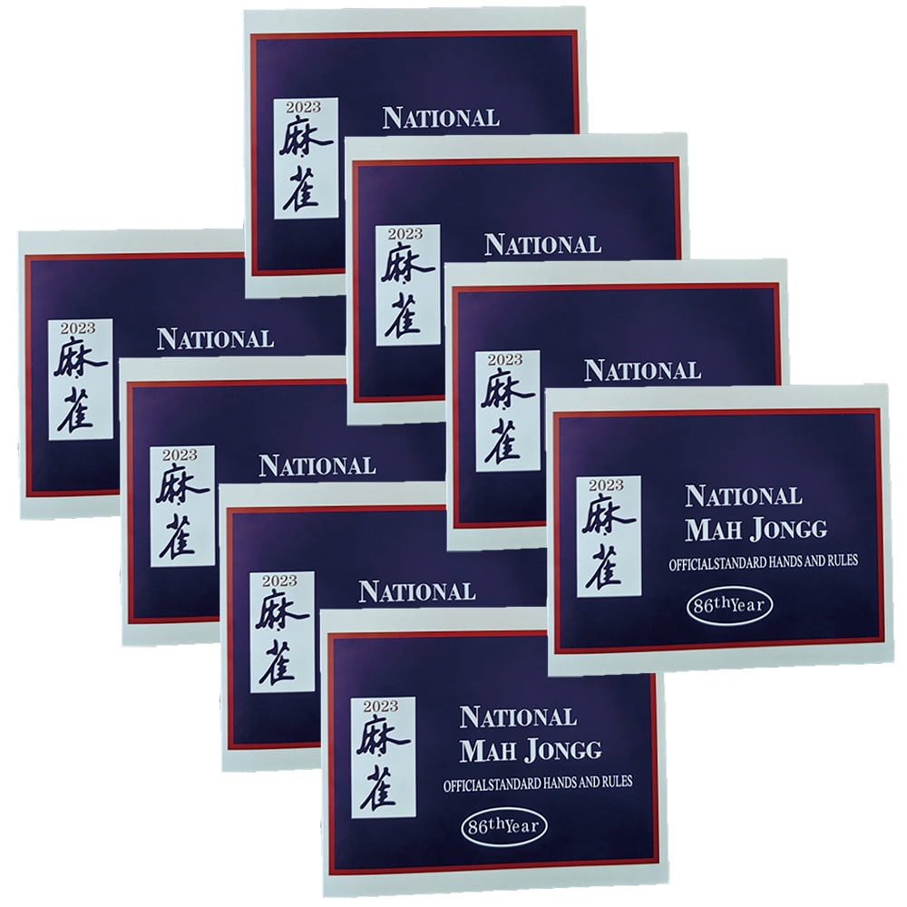 Mahjong Score Cards, Mahjong Cards 2023-2024 Universal Large Print, National Mahjong Cards ...